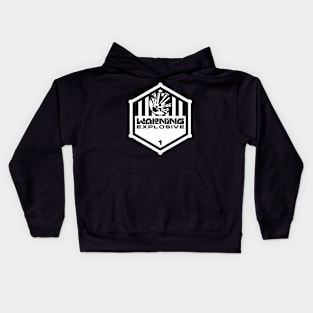 Warning: Explosive Kids Hoodie